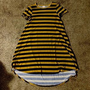 Blue & Gold LulaRoe Dress - Perfect Condition